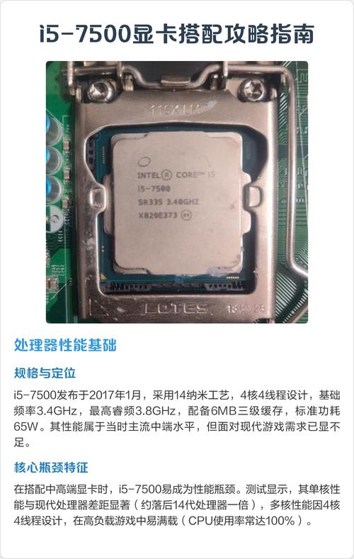 i57500配什么显卡最合适