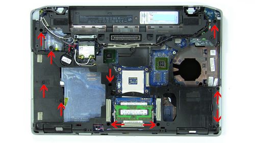 戴尔笔记本e6420拆机教程