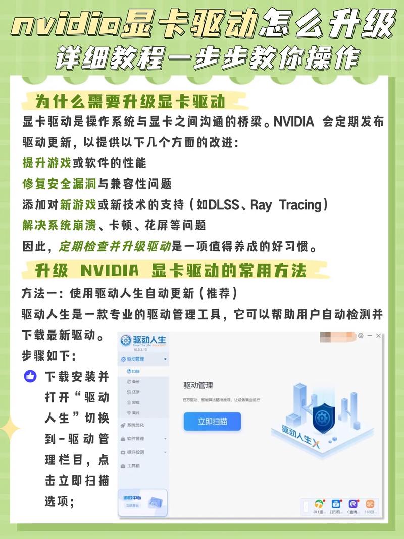 英伟达驱动怎么更新