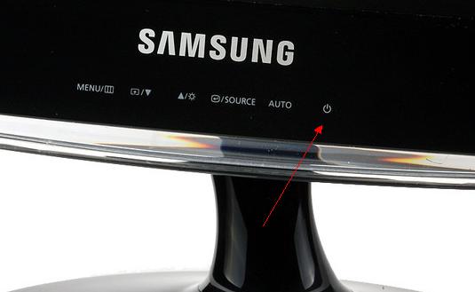 SAMSUNGT220的显示屏开关在哪里?