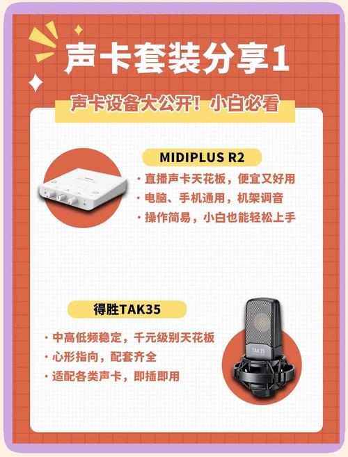 电脑办公外置声卡电容麦全套设备费用多少