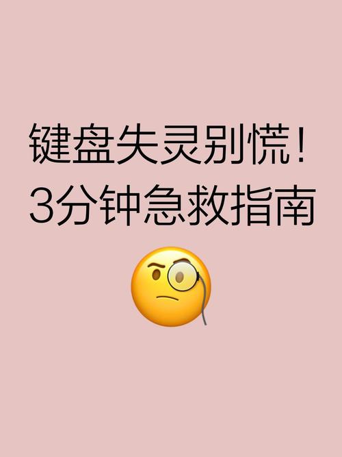 笔记本电脑键盘失灵怎么办