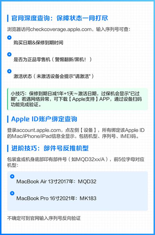 苹果笔记本序列号官方网站怎么查