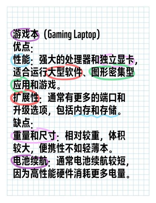 为什么不建议买游戏本