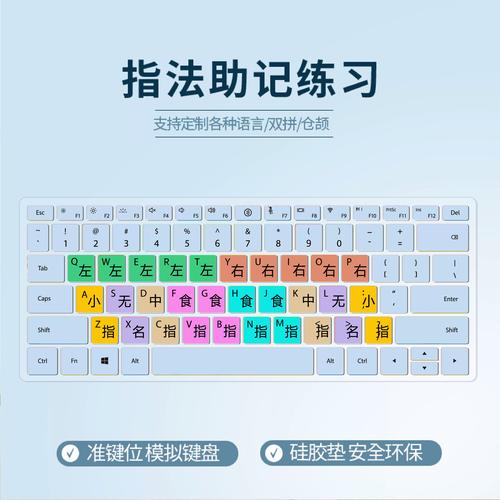 笔记本电脑的键盘膜怎么贴?一直粘不住,总是用着用着就皱了!