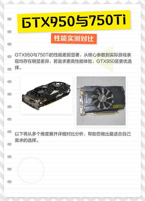 gtx950与gtx750ti的区别在哪里啊?