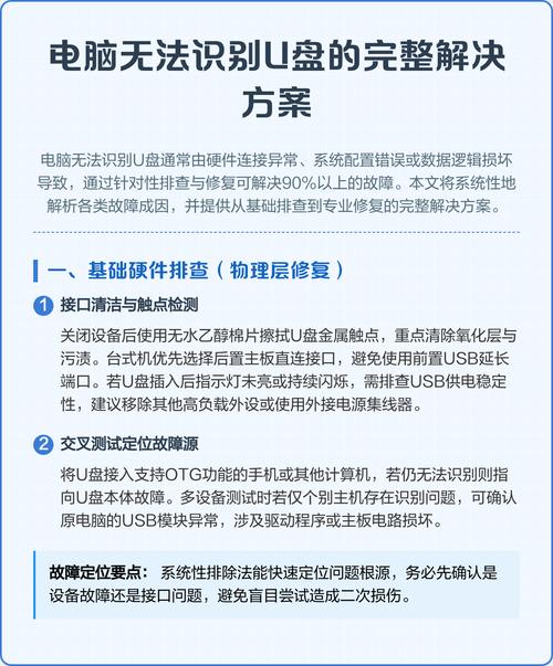 如何解决快速“无法识别usb设备”的问题