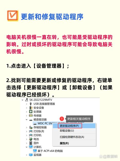 电脑关机慢的原因