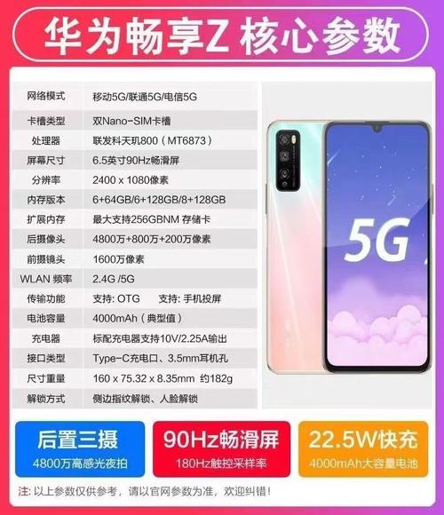 华为畅享Z支持内存卡吗?