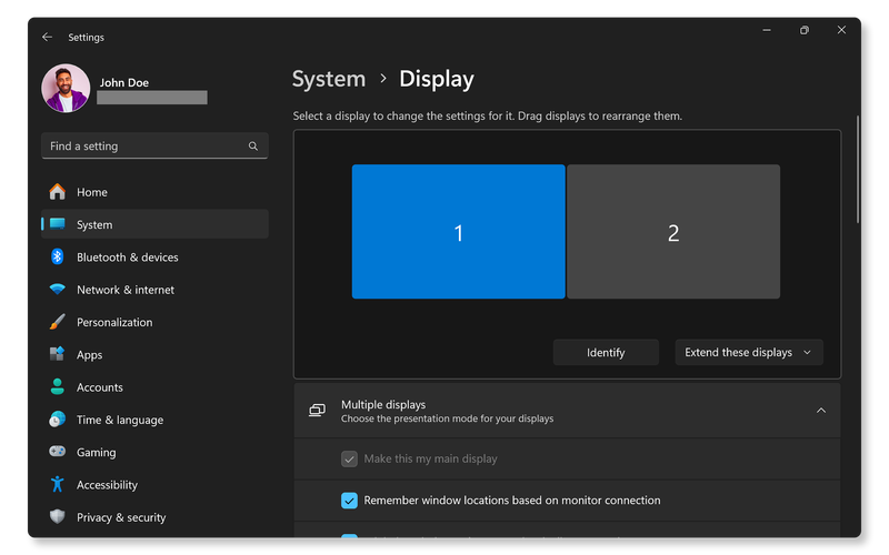 笔记本电脑如何双屏