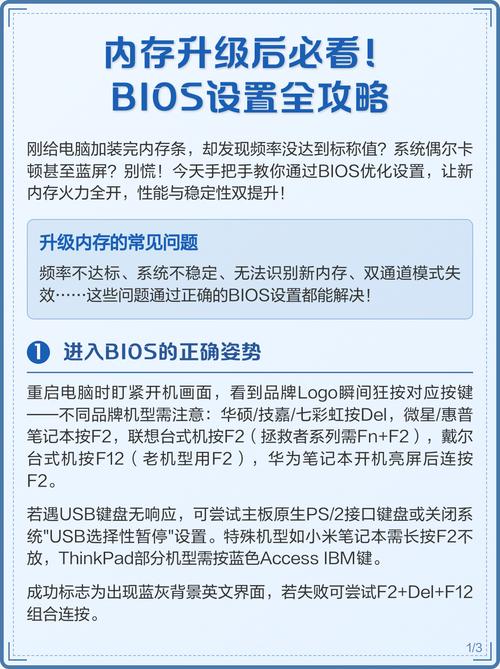 bios怎么设置内存