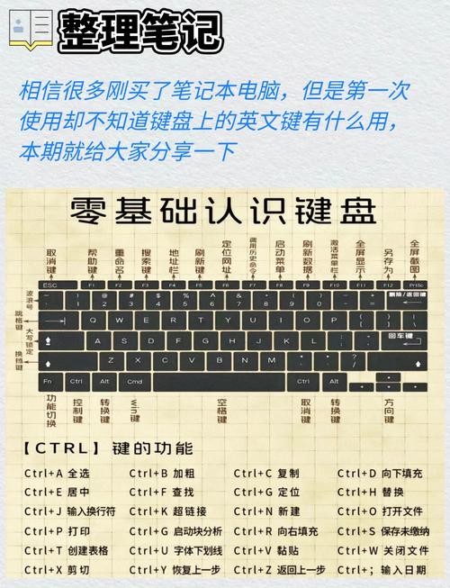 电脑键盘按键有哪些功能?