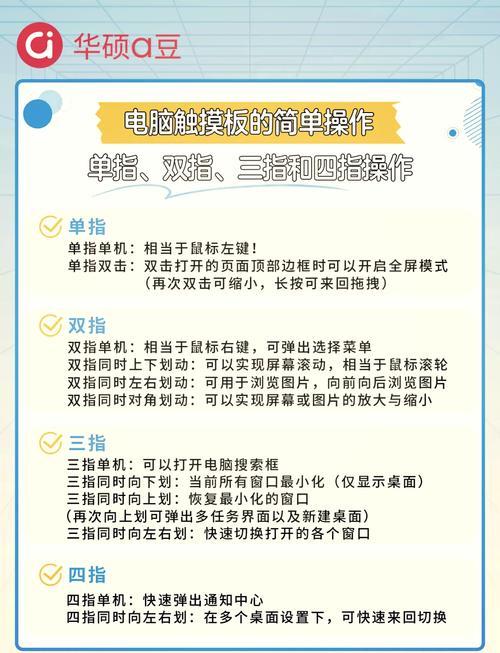 华硕笔记本电脑触摸板怎么开启?