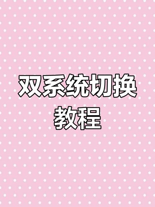 苹果电脑如何进入双系统模式?