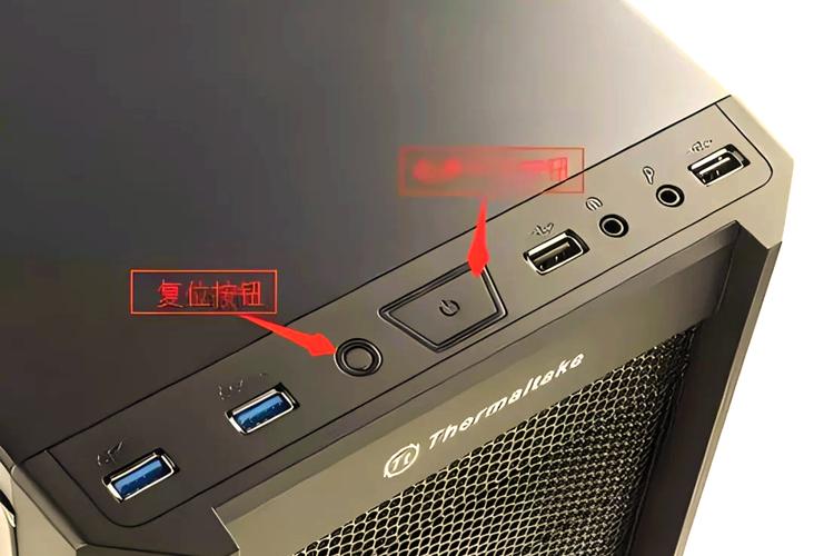 台式联想电脑主打开lenovo台式电脑开机键在哪开机键在哪呢