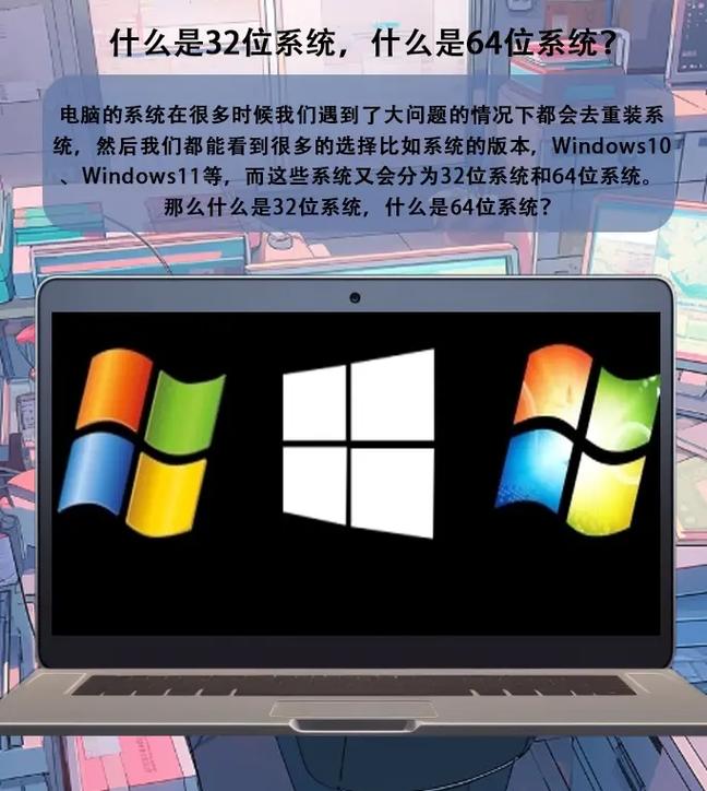 是否电脑32位系统的只能支持到4g内存。