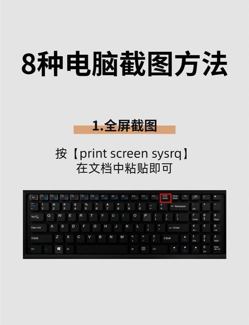 电脑截屏快捷方式选取区域截屏