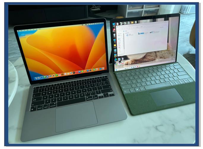 mac本与surface笔记本对比