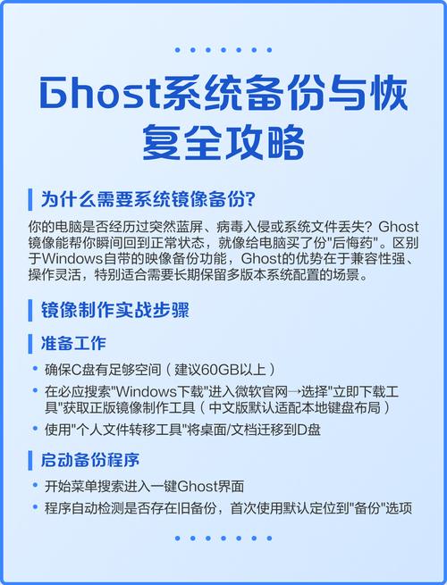 怎么在一键ghost中备份与还原电脑系统
