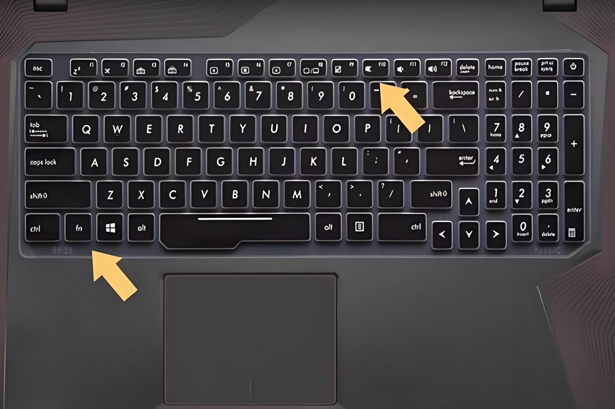 华硕笔记本电脑触摸板怎么调出来?