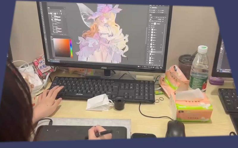 怎么在电脑上画漫画,难不难