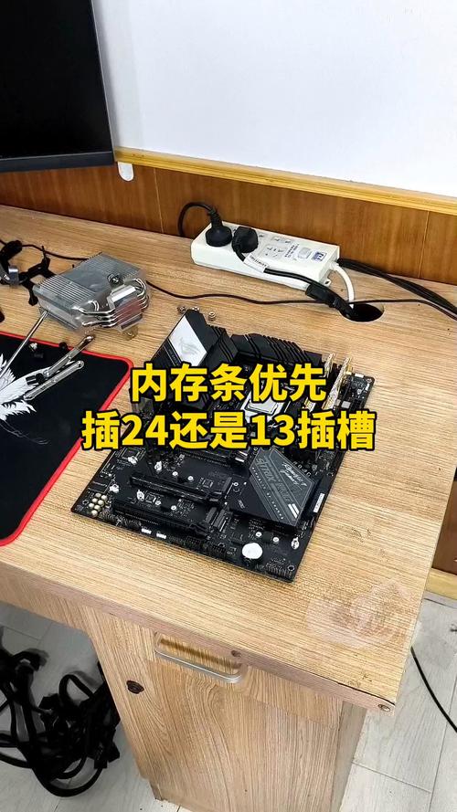 微星主板,双通道内存怎么插