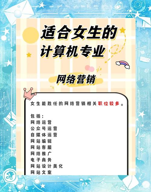 女孩学电脑选什么专业比较好?