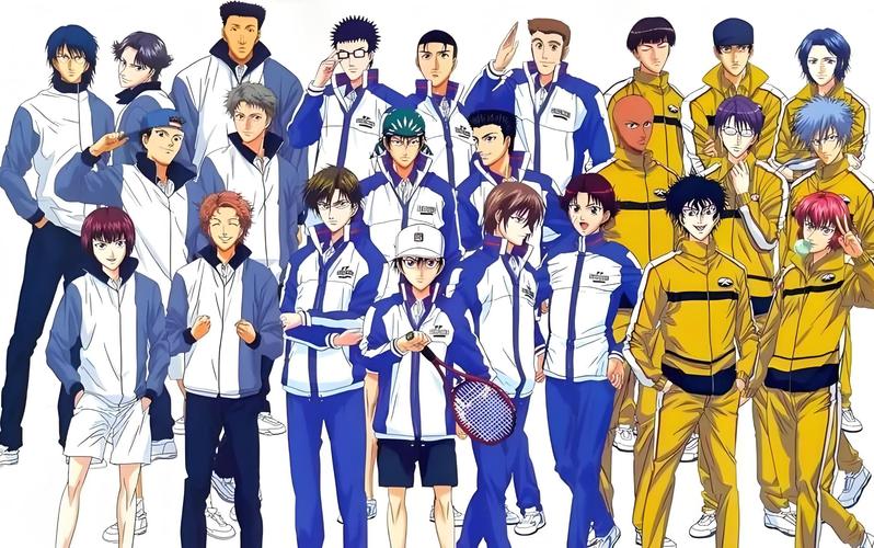 网球王子各队的队员