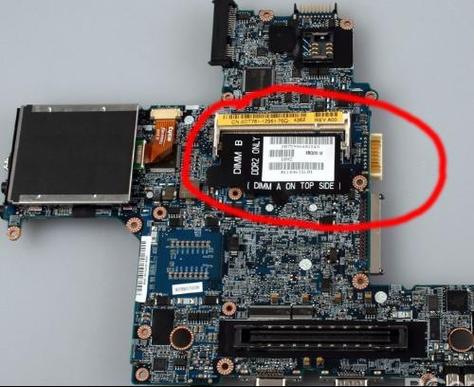 天呐这笔记本内存插槽在哪里?