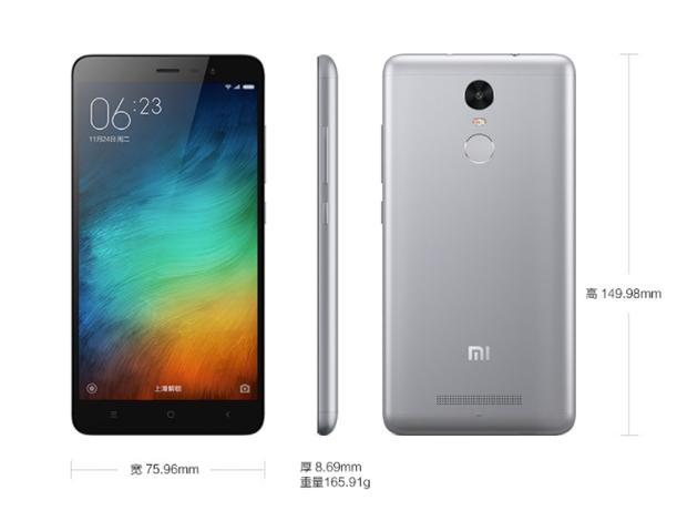 分辨率多少小米note3