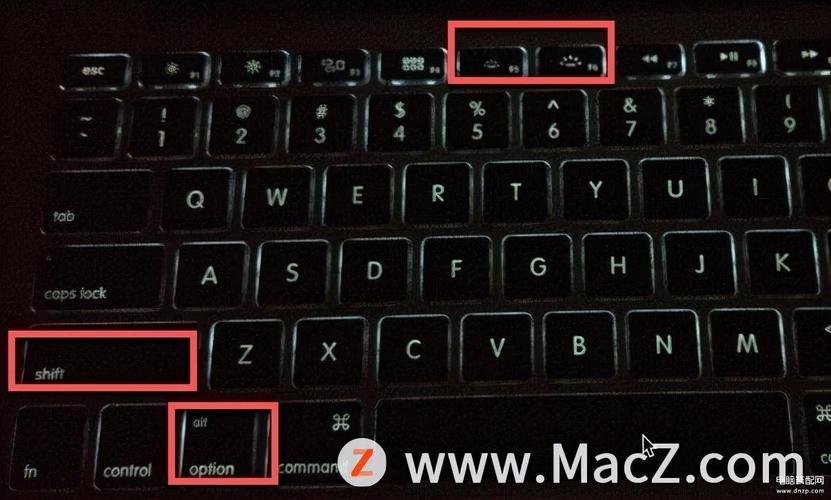 笔记本键盘灯在哪里?