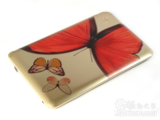 惠普哪一款笔记本电脑壳子是蝴蝶图案的