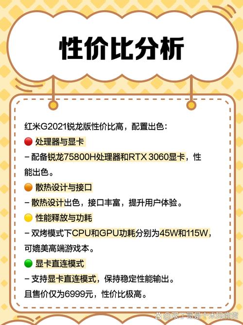 红米G2021锐龙版性价比怎么样?