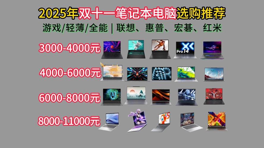 预算6000元笔记本推荐,双十一公认最超值的五款笔记本