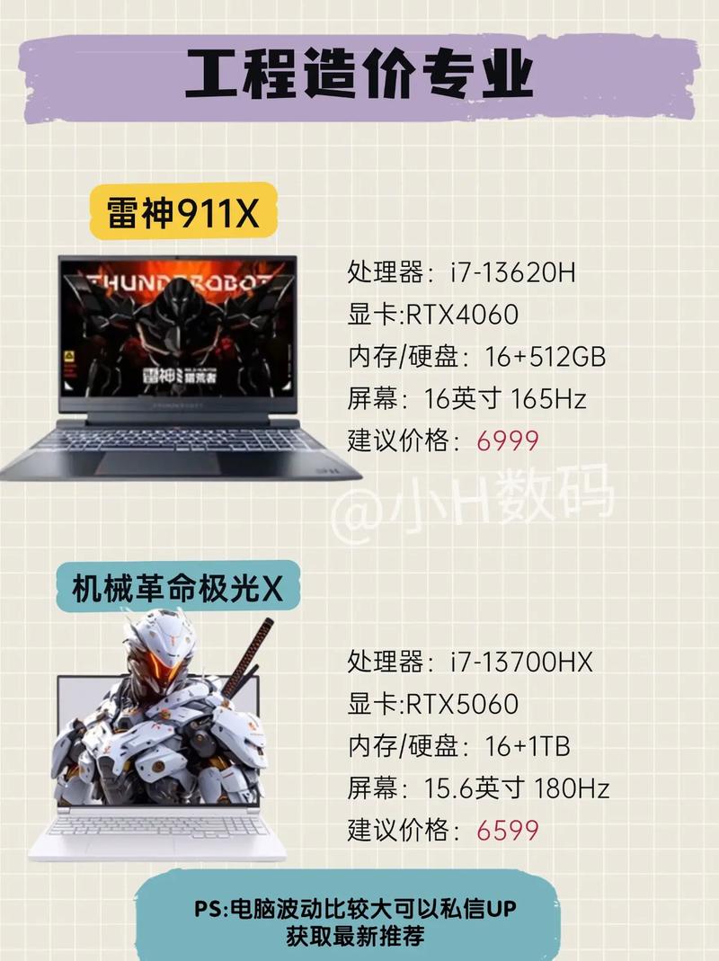 工程造价买什么配置的笔记本电脑