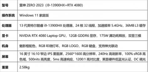 雷神笔记本怎么样?笔记本品牌产品分析与选购推荐