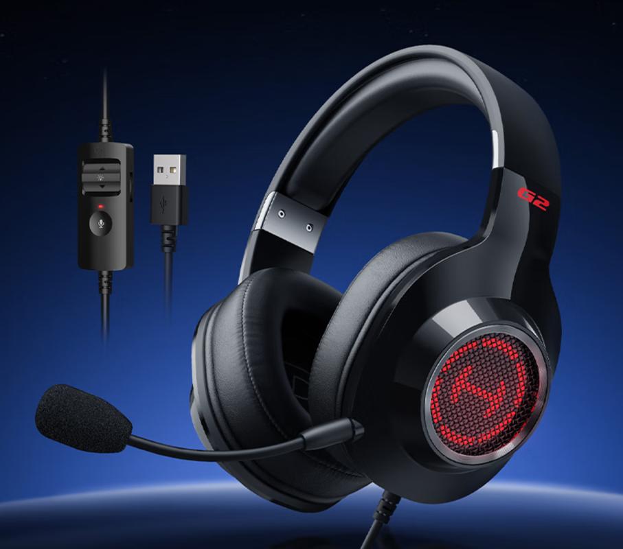 台式电脑有线头戴式耳机推荐