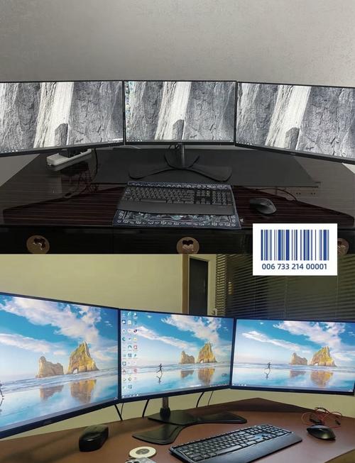 3屏幕电脑想弄一个能分三屏的电脑怎么弄
