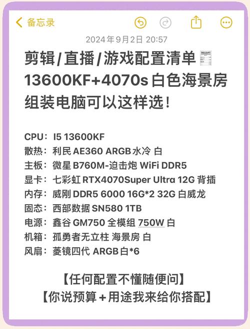 剪辑,直播推荐电脑配置