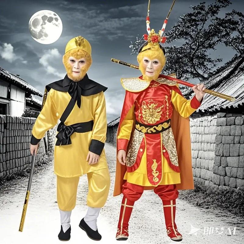 孙悟空身上披的是黄的还是棕黄的