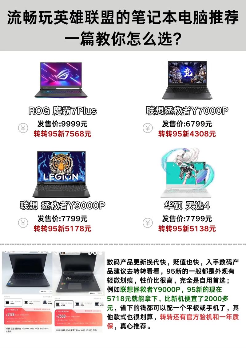 玩LOL笔记本电脑推荐配置2025