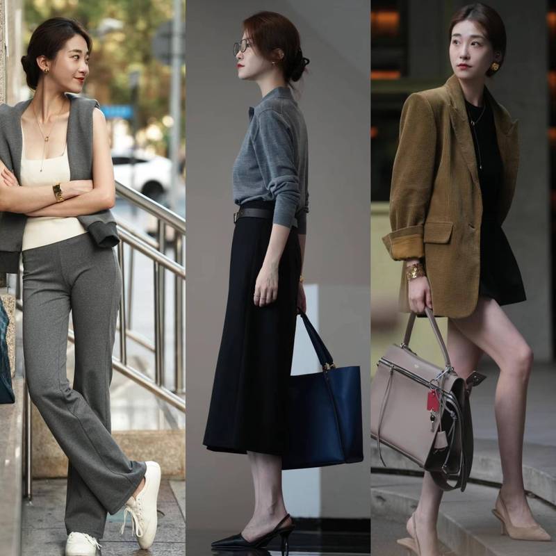 女生商务休闲装怎么穿