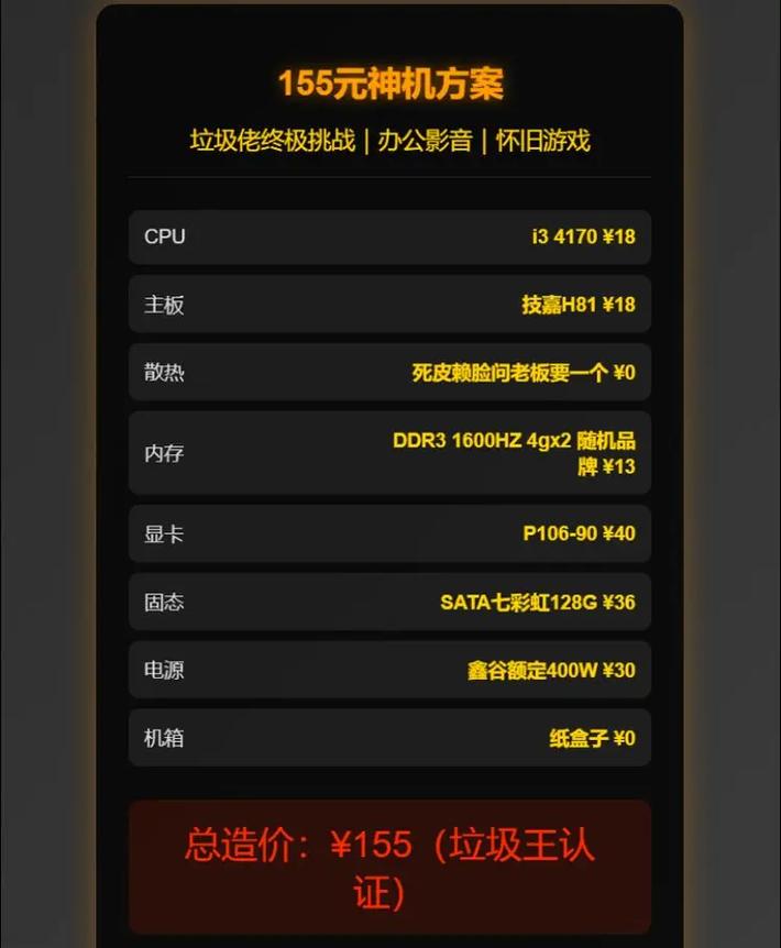 玩原神电脑需要什么配置多少钱