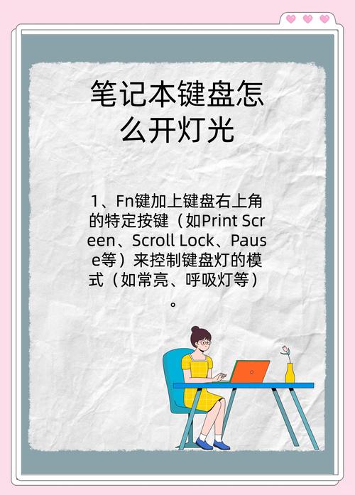 电脑背光怎么调笔记本怎么开键盘背光