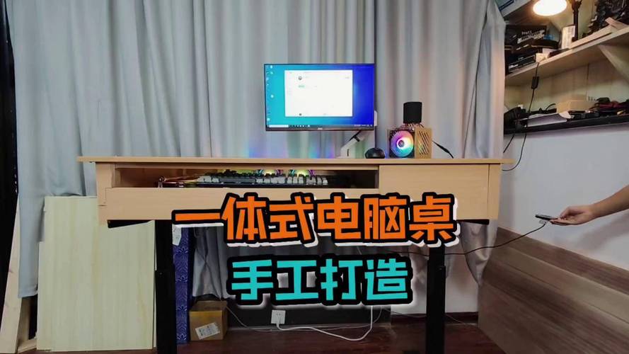 办公电脑桌安装视频电脑桌怎么组装图解